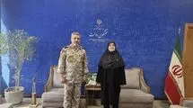 مهاجرانی با سخنگوی ارتش دیدار کرد