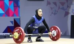 وزنه برداری دختران بدون طلا ماند