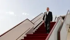 رئیس‌جمهور وارد ایروان پایتخت ارمنستان شد 