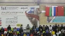 تیم ملی هندبال ایران در بازی افتتاحیه از سد چین گذشت