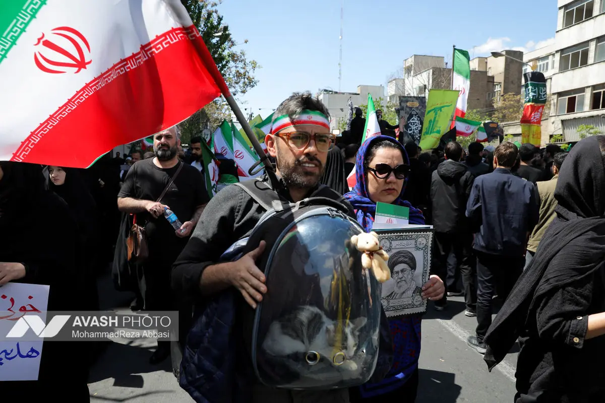 مراسم اربعین رهبر شهید انقلاب در تهران