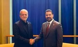 دیدار پزشکیان با نخست وزیر عراق