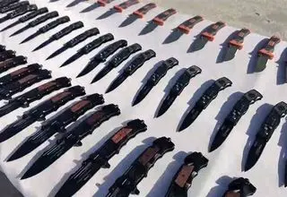 توزیع کننده سلاح سرد در شیراز به دام افتاد