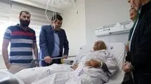 وزیر ورزش از حسن روشن عیادت کرد