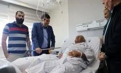 وزیر ورزش از حسن روشن عیادت کرد