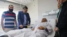 وزیر ورزش از حسن روشن عیادت کرد