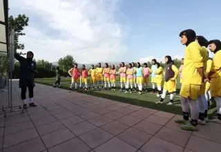 برگزاری دیدار تدارکاتی تیم ملی فوتبال بانوان