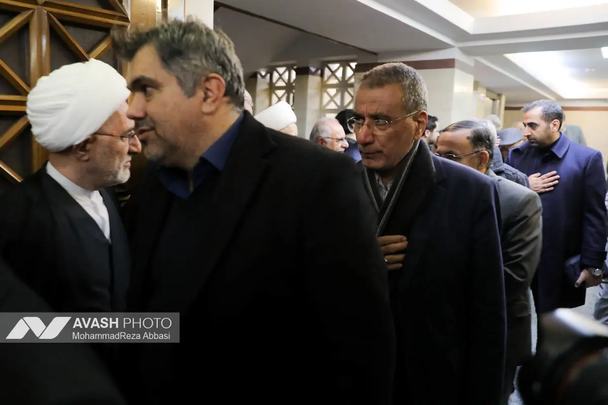 مراسم ترحیم اشرف بروجردی