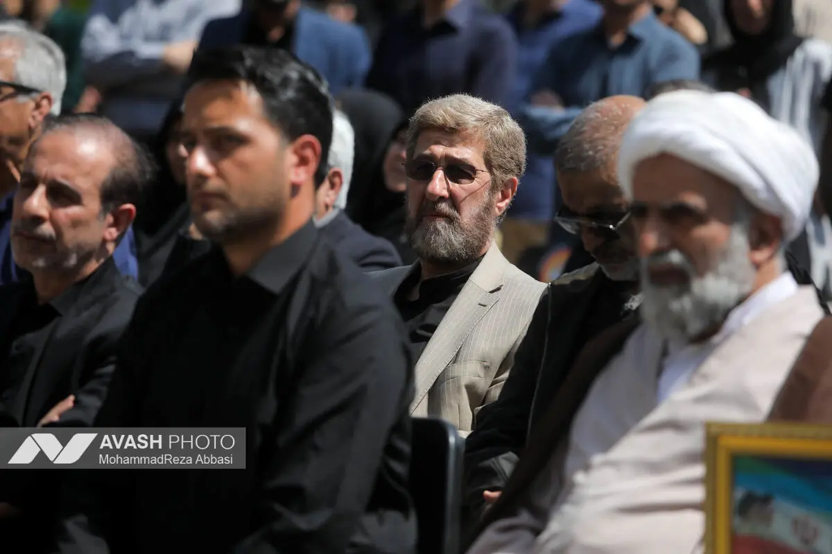 مراسم بدرقه پیکر بهروز رضوی