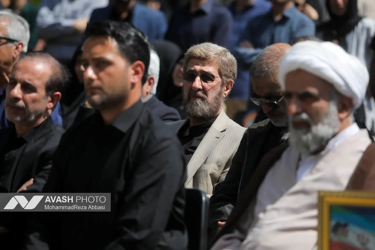 مراسم بدرقه پیکر بهروز رضوی