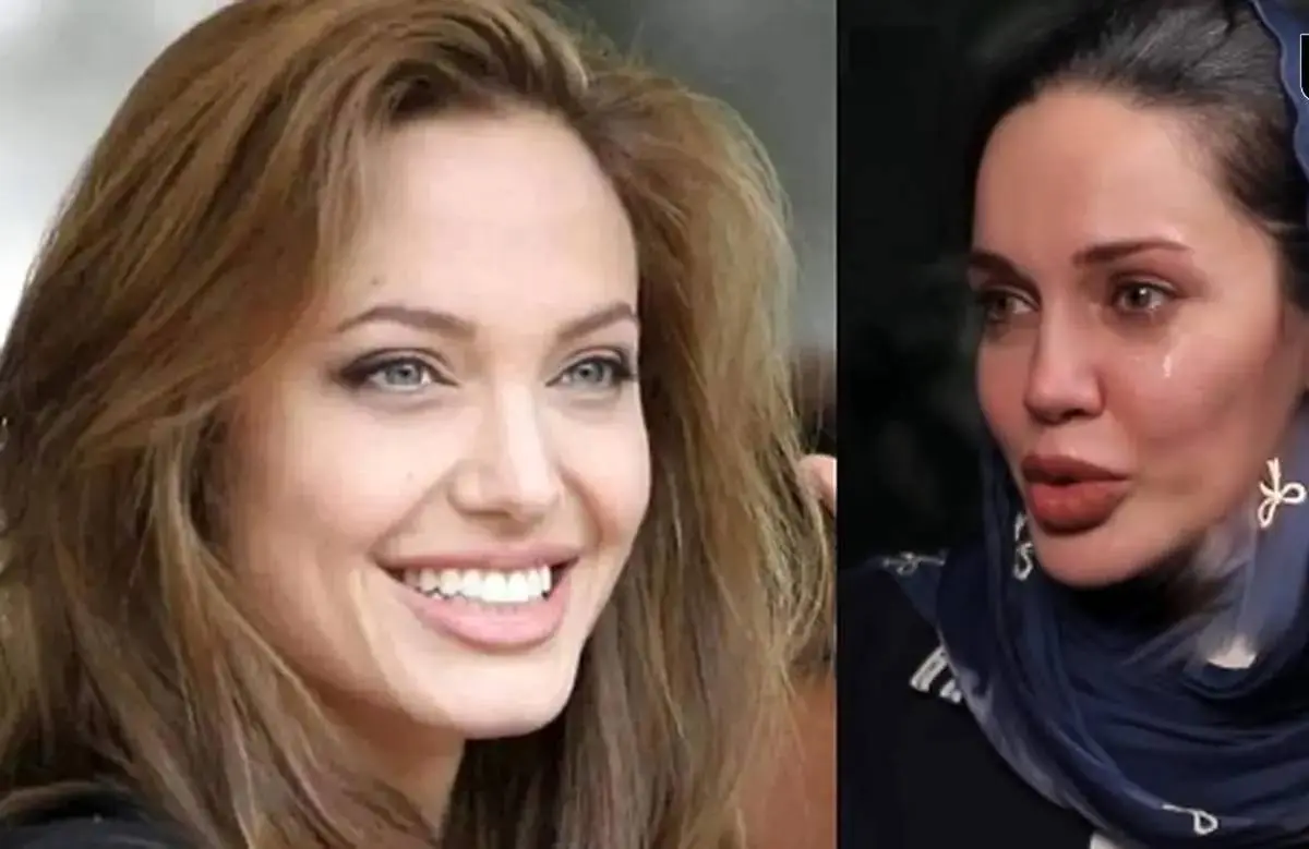 حرف های عجیب مریم قجر بدل آنجلینا جولی در ایران 