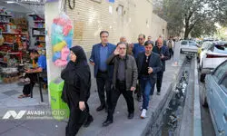 مراسم تشییع سید محمد تاج زاده