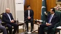 قالیباف با رئیس مجلس سنای پاکستان دیدار کرد