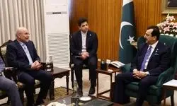 قالیباف با رئیس مجلس سنای پاکستان دیدار کرد