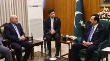 قالیباف با رئیس مجلس سنای پاکستان دیدار کرد