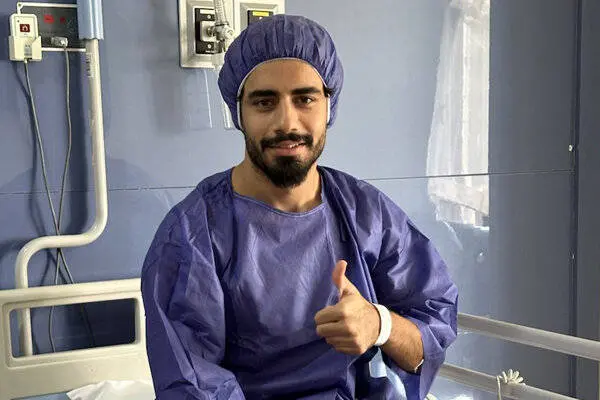 بازیکن تیم نساجی جراحی شد