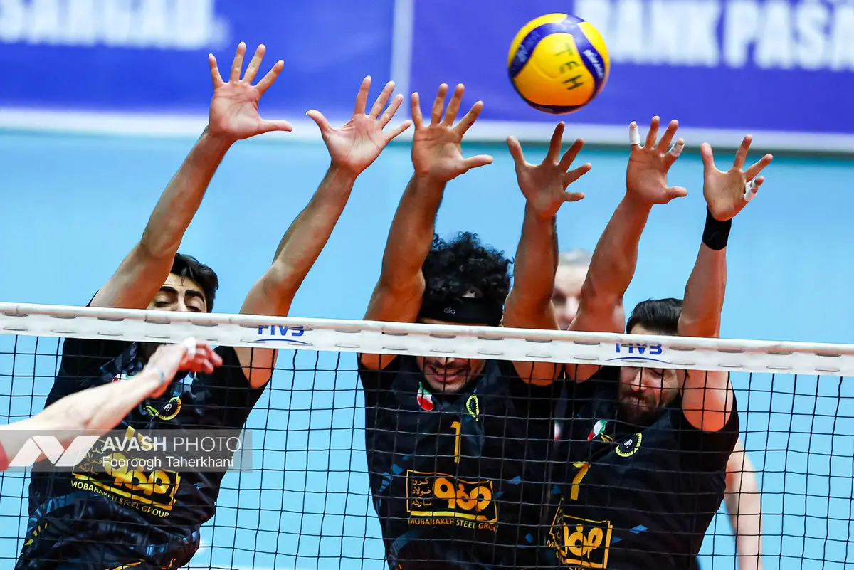 دیدار تیم های والیبال شهرداری ارومیه و سپاهان