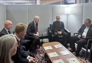 دیدار نخست‌وزیر نروژ با پزشکیان