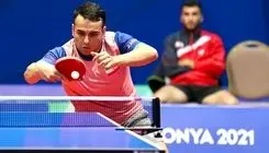 قهرمان جهان حریف تیم ملی تنیس روی میز در آسیا شد