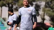 اعتراض حامد لک به داور بازی با استقلال