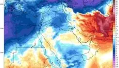 ورود موج جدید بارشی به کشور از سه‌شنبه؛ کاهش ۱۰ درجه‌ای دما در راه است