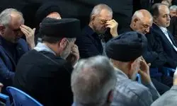 حضور پزشکیان در مراسم گرامیداشت شهید خطیب