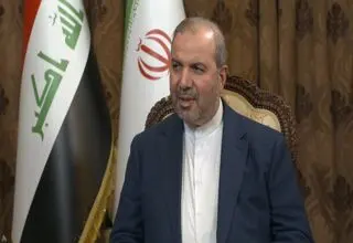 دیدار سفیر ایران در عراق با فرمانده عملیات کربلای معلی