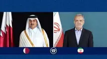 تماس تلفنی رئیس‌جمهور ایران با امیر قطر؛ تبریک عید قربان و تأکید بر همبستگی امت اسلامی  