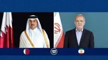 تماس تلفنی رئیس‌جمهور ایران با امیر قطر؛ تبریک عید قربان و تأکید بر همبستگی امت اسلامی  