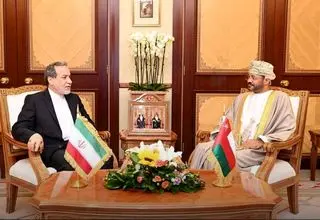 دیدار وزیران امور خارجه ایران و عمان در مسقط
