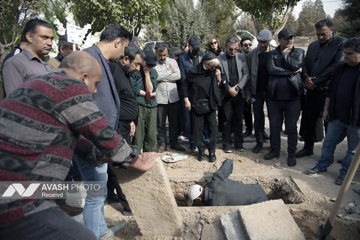 مراسم تشییع پیکر «همایون ارشادی»