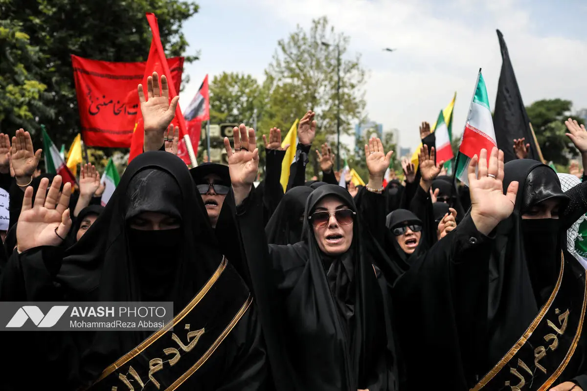 مراسم عزاداری روز تاسوعا در تهران