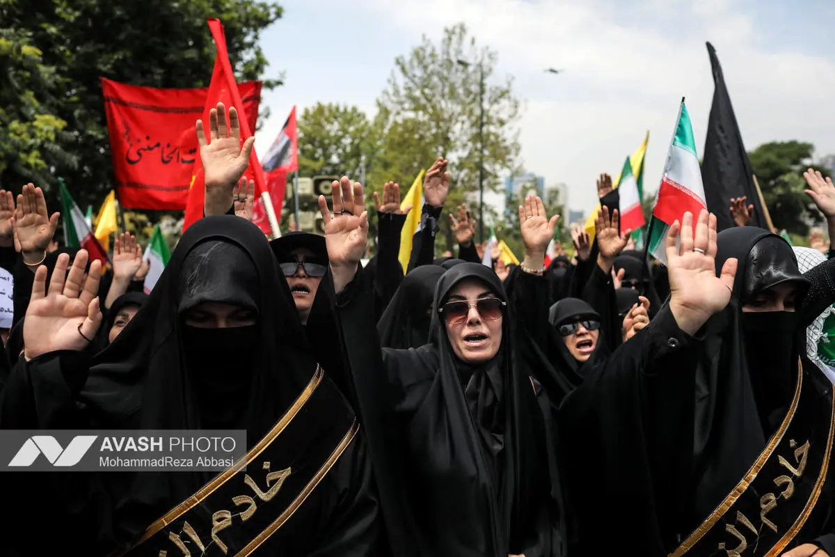 مراسم عزاداری روز تاسوعا در تهران