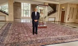 بازگشت فرش ۸۵ متری ایرانی به مقر سازمان ملل ژنو
