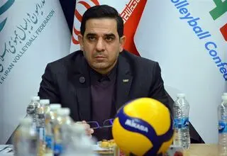 حضور رئیس فدراسیون والیبال در هلال‌احمر