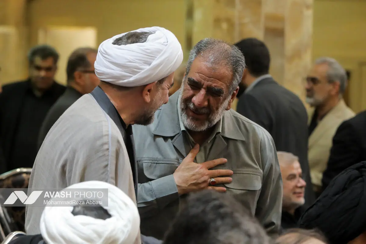 مراسم گرامیداشت شهید علی لاریجانی و فرزندش شهید مرتضی لاریجانی