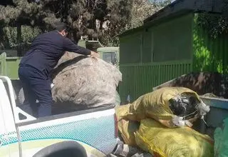طرح ضربتی با جمع آوری غیرمجاز پسماند خشک اجرا شد