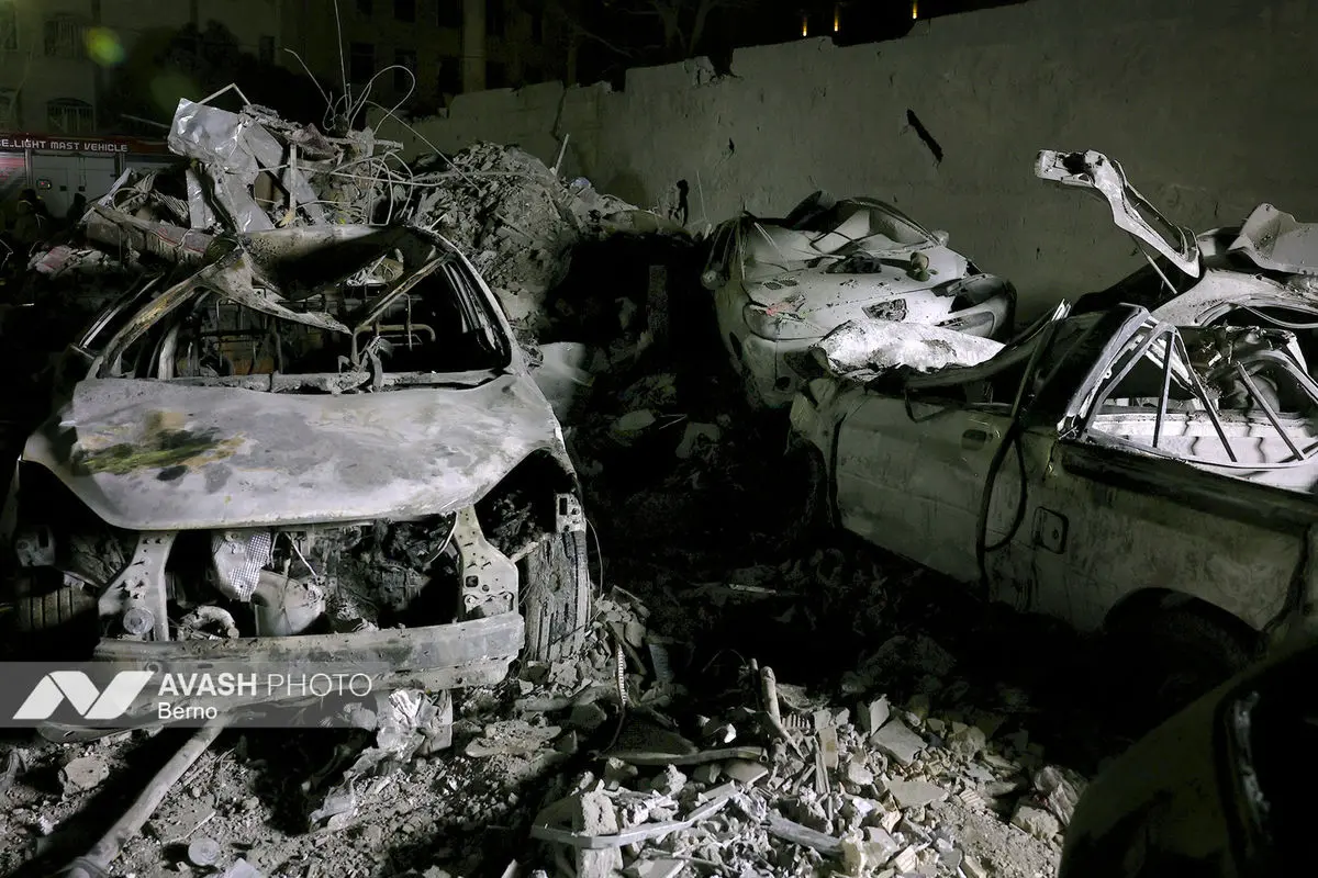 حمله موشکی آمریکایی - صهیونیستی به چند ساختمان مسکونی - تهران