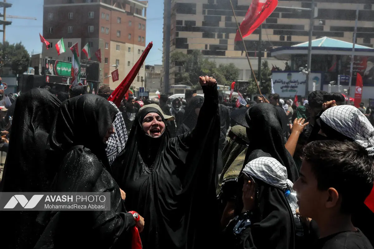 مراسم تشییع پیکر مطهر رهبر شهید انقلاب - مشهد