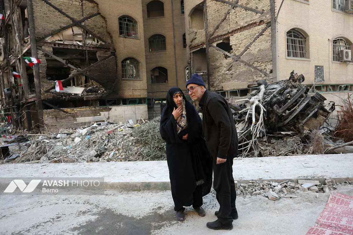 خسارات ناشی از تجاوز هوایی آمریکا و رژیم صهیونیستی به ایران - تهران