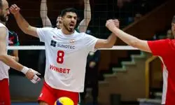 پاسور بلندبالای ایرانی کاپیتان تیم تاکاووی صربستان شد