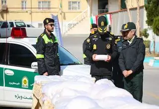 یک تن مخدر شیشه در راه این استان