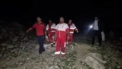 نجات نوجوان گرفتار در ارتفاعات