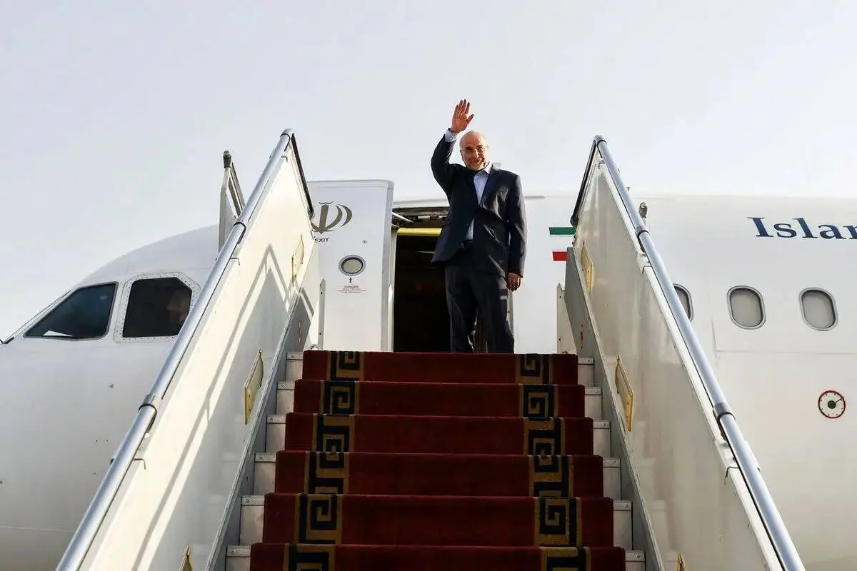 محمد باقرقالیباف به پاکستان سفر کرد