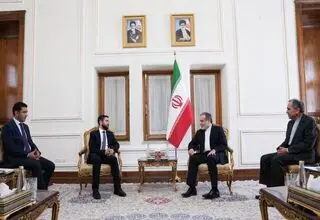 دیدار معاون وزیر خارجه ارمنستان با عراقچی 