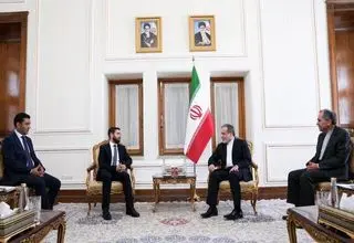 دیدار معاون وزیر خارجه ارمنستان با عراقچی 