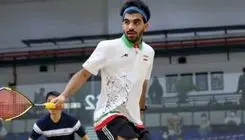 نماینده اسکواش ایران در جمع 4 نفر برتر