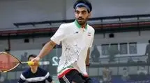 نماینده اسکواش ایران در جمع 4 نفر برتر