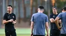 حضور یاسین سلمانی و دنیل گرا در تمرین پرسپولیس