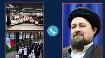 ابراز امیدواری سید حسن خمینی درباره کسب نتایج مطلوب دانش‌آموزان در المپیک جهانی